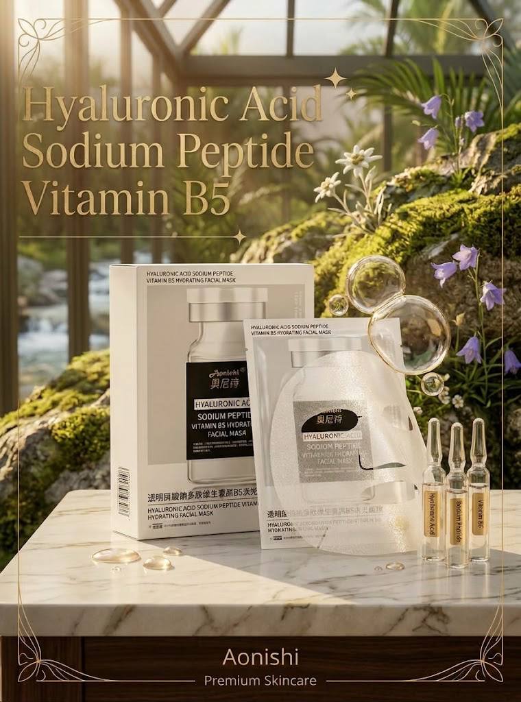 Aonishi hydrating mask with ampoules